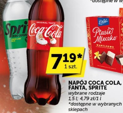 Ptasie Mleczko wybrane rodzaje promocja w ABC