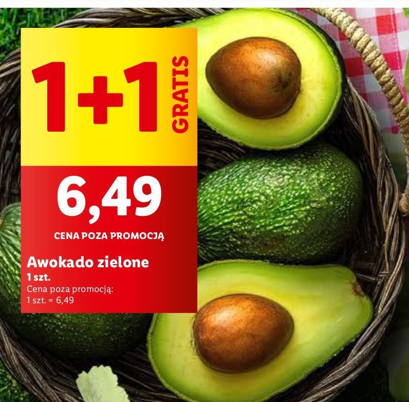 Awokado zielone promocja w TOPAZ
