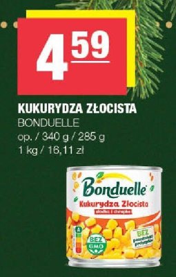Kukurydza złocista Bonduelle promocja w SPAR
