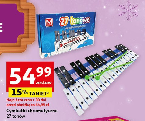 Cymbałki promocja w Auchan