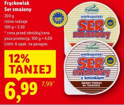 Ser promocja w Lidl