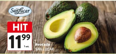 Avocado SAN LUCAR promocja w Intermarche