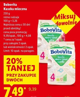 Kaszka mleczna różne rodzaje promocja w Lidl