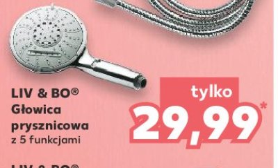Słuchawka prysznicowa 5-funcyjna Liv & bo promocja