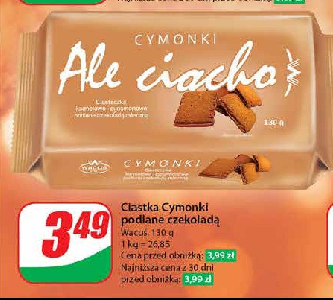 Cymonki mleczne Wacuś promocja