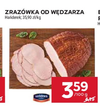 Zrazówka od wędzarza Hańderek promocja