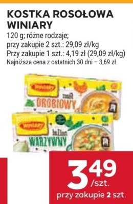 Kostka rosołowa Winiary promocja w Stokrotka