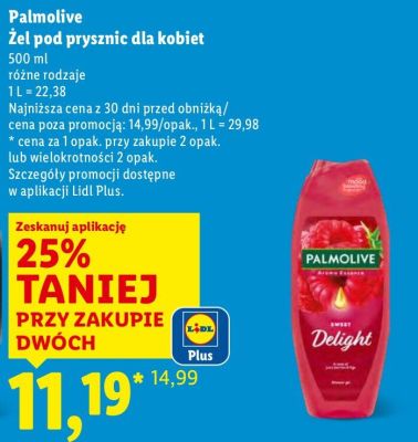 Żel pod prysznic dla kobiet promocja w Lidl