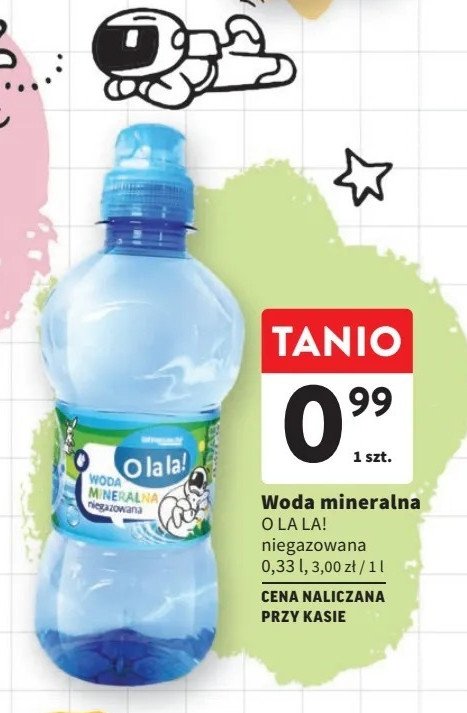 Woda mineralna O la la! promocja