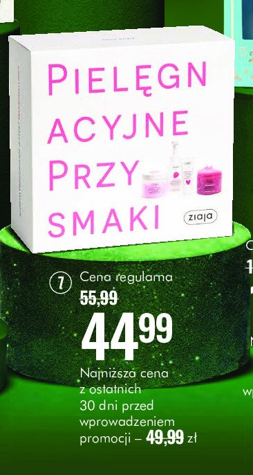 Zestaw w pudełku marshmallow peeling cukrowy 300 ml + galaretka do kąpieli 260 ml + pianka myjąca 250 ml + krem do rąk 50 ml Ziaja zestaw promocja