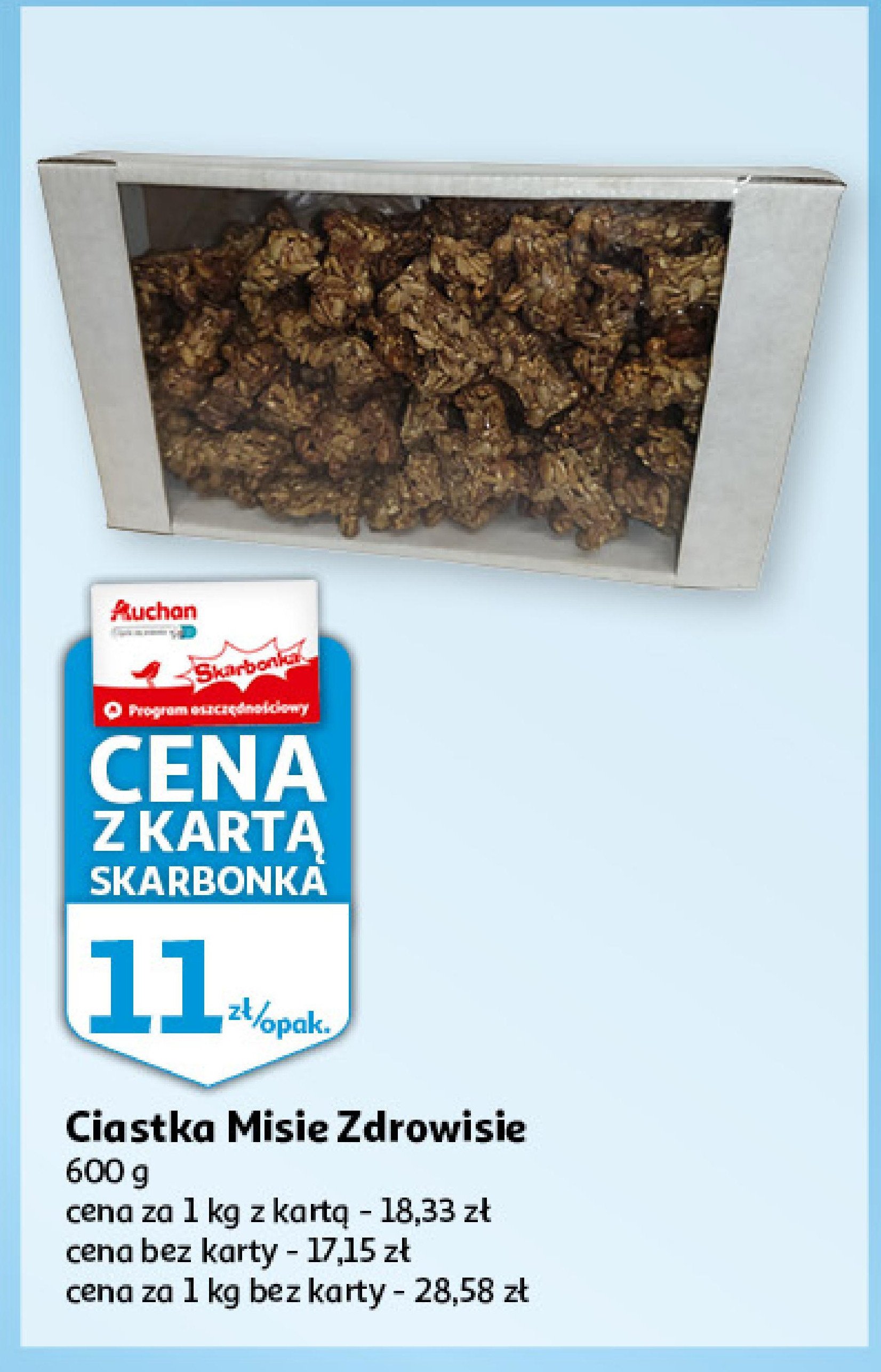Ciastka misie zdrowisie promocja