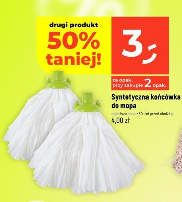Syntetyczna końcówka do mopa Dealz promocja w Dealz