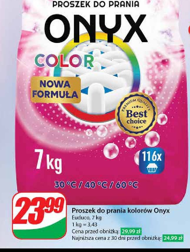 Proszek do prania color ONYX(PROSZKI) promocja