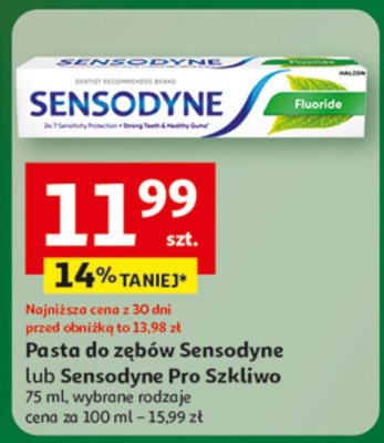 Pasta do zębów Parodontax ultra clean promocja w Auchan
