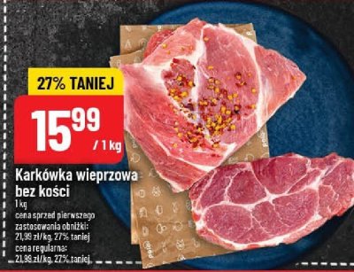 Karkówka wieprzowa bez kości Rzeźnik codzienna dostawa promocja w POLOmarket