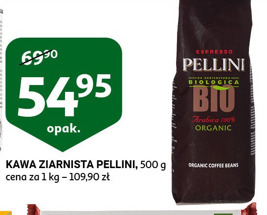 Kawa Pellini espresso biologica promocja
