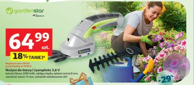 Nożyce do trawy i żywopłotu Garden star promocja