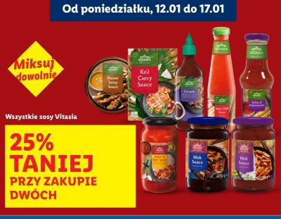 Sosy Vitasia promocja w Lidl