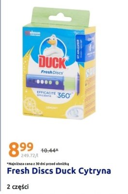 Żelowy krążek do toalety Duck promocja w Action