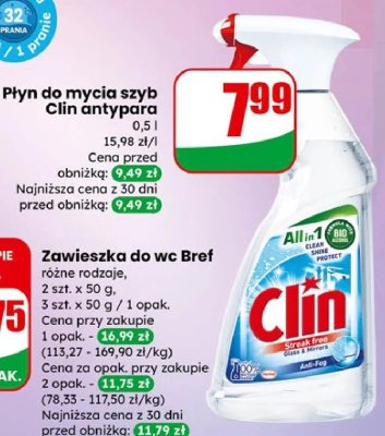 Zawieszka do wc Bref różne rodzaje promocja w Dino