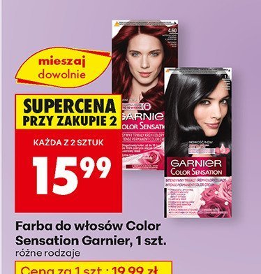 Farba do włosów Color Sensation Garnier, 1 szt. promocja w Biedronka
