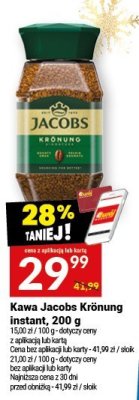 Kawa Jacobs Krönung instant promocja w Twój Market