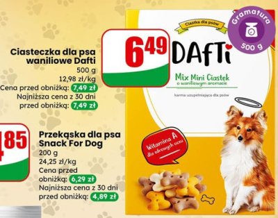 Przekąska dla psa Snack For Dog promocja w Dino