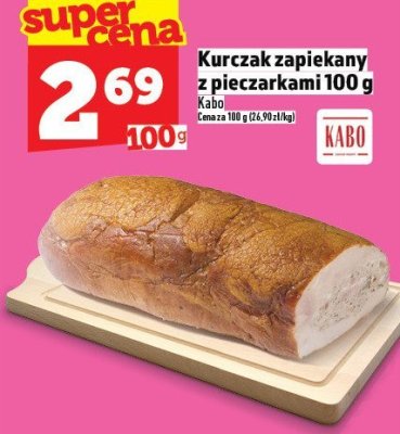 Kurczak zapiekany z pieczarkami Kabo Lukullus promocja w TOPAZ