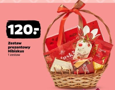 Zestaw prezentowy Hibiskus promocja w Netto