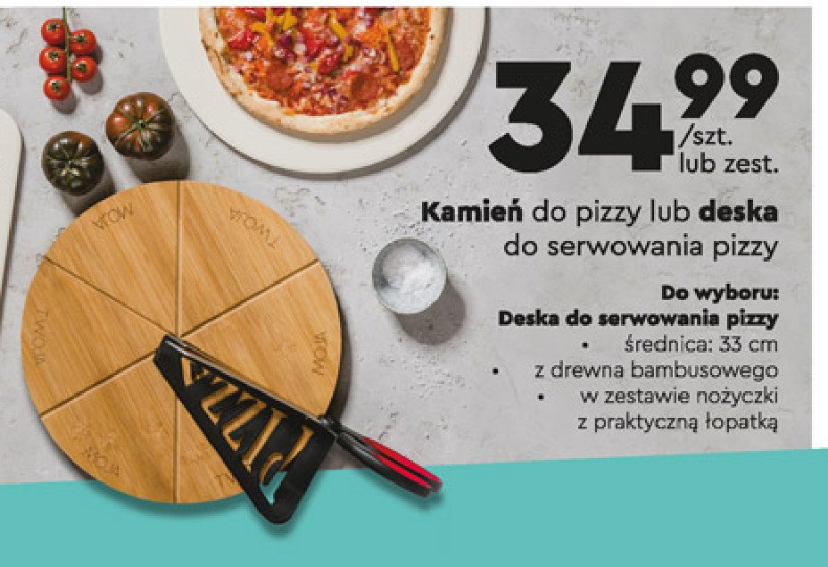 Deska do pizzy 33 cm promocja