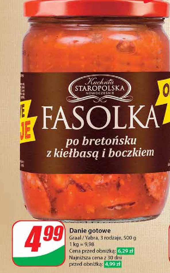 Fasolka po bretońsku Kuchnia staropolska promocja