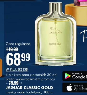 Woda toaletowa Jaguar classic gold promocja