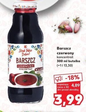 Barszcz czerwony K-classic stąd takie dobre! promocja