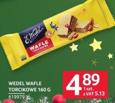 Wafle Wedel Torcikowe 160 g promocja w Selgros