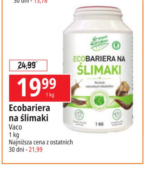Naw贸z na 艣limaki Vaco promocja