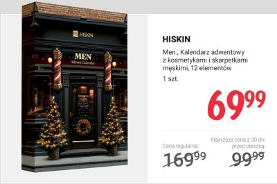 Kalendarz adwentowy Men z kosmetykami i skarpetkami męskimi promocja w Rossmann