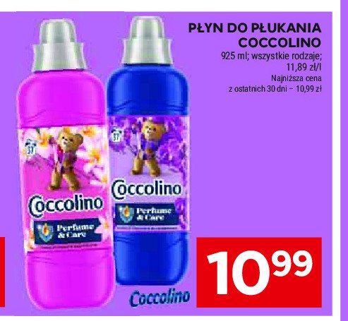 Płyn do płukania purple orchid & blueberries Coccolino perfume & care promocja