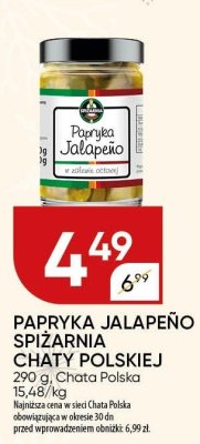 Papryka Jalapeño spiżarnia Chaty Polskiej promocja w Chata Polska