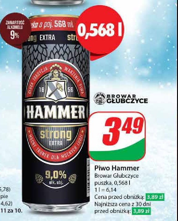 Piwo Hammer promocja