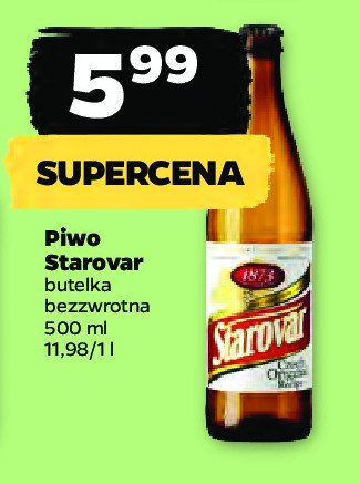Piwo Starovar promocja