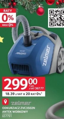Odkurzacz ZVC3502N ANTEK WÓRKOWY promocja w Selgros