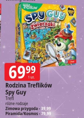 Gra Rodzina Treflików Spy Guy Trefl promocja w Leclerc