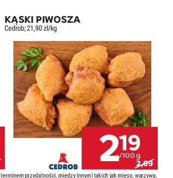 Kąski piwosza Cedrob promocja