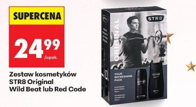 Zestaw kosmetyków Red Code promocja w Biedronka