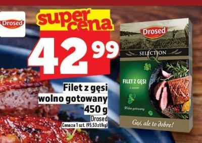 Filet z gęsi wolno gotowany 450 g promocja w TOPAZ