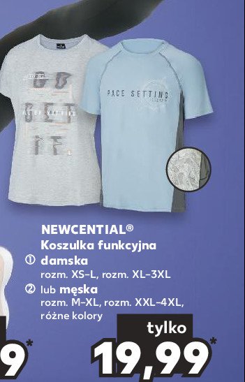 Koszulka funkcyjna męska 48-58 Newcential promocja