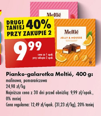 Pianko-galaretka malinowa Meltie promocja