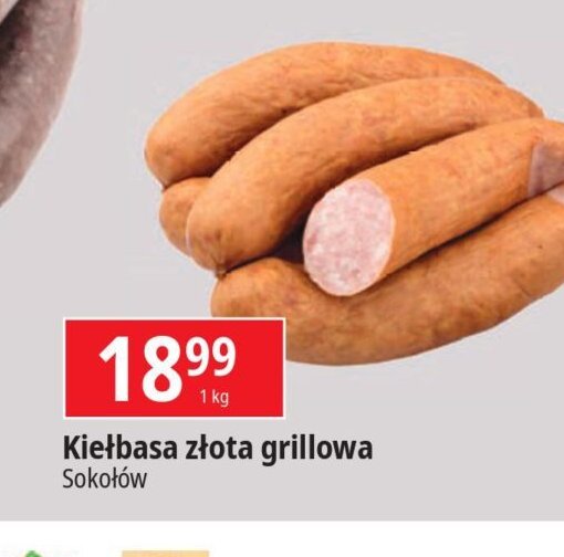 Kiełbasa złota grillowa Sokołów promocja