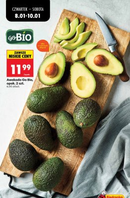 Awokado Go Bio opak. 2 szt. promocja w Biedronka