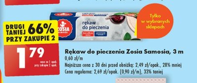 Rękaw do pieczenia 3 m Zosia samosia promocja